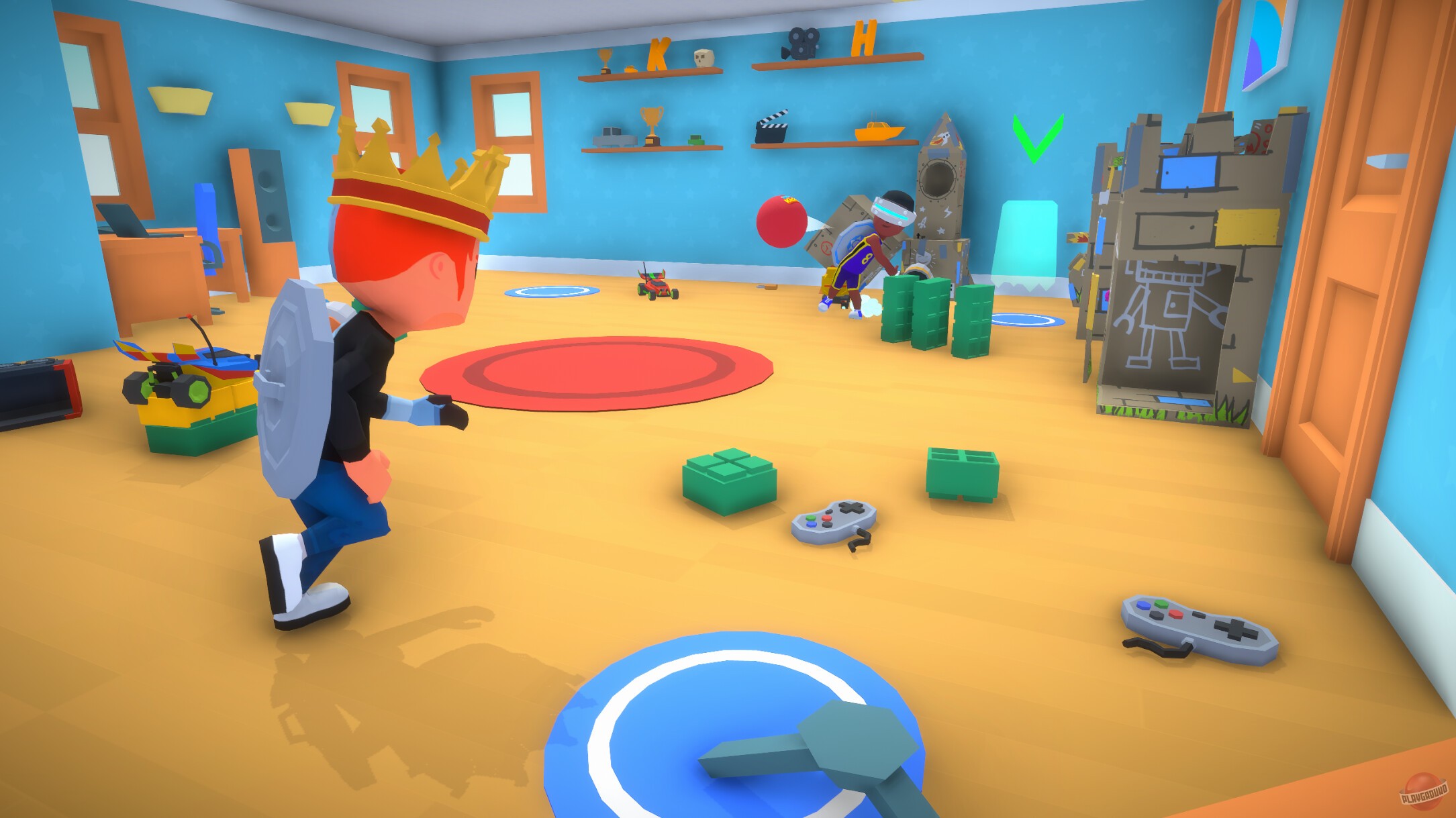 Скриншот из игры Indoor Kickball - 4