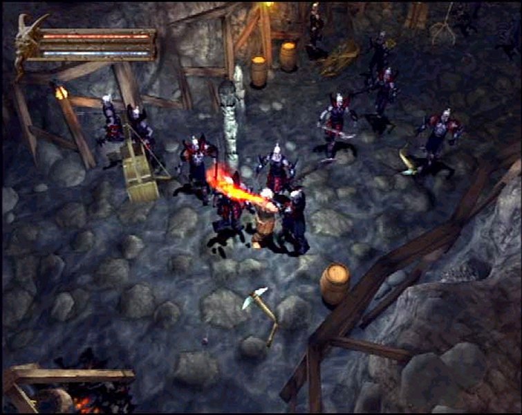 Скриншот из игры Baldur's Gate: Dark Alliance - 1
