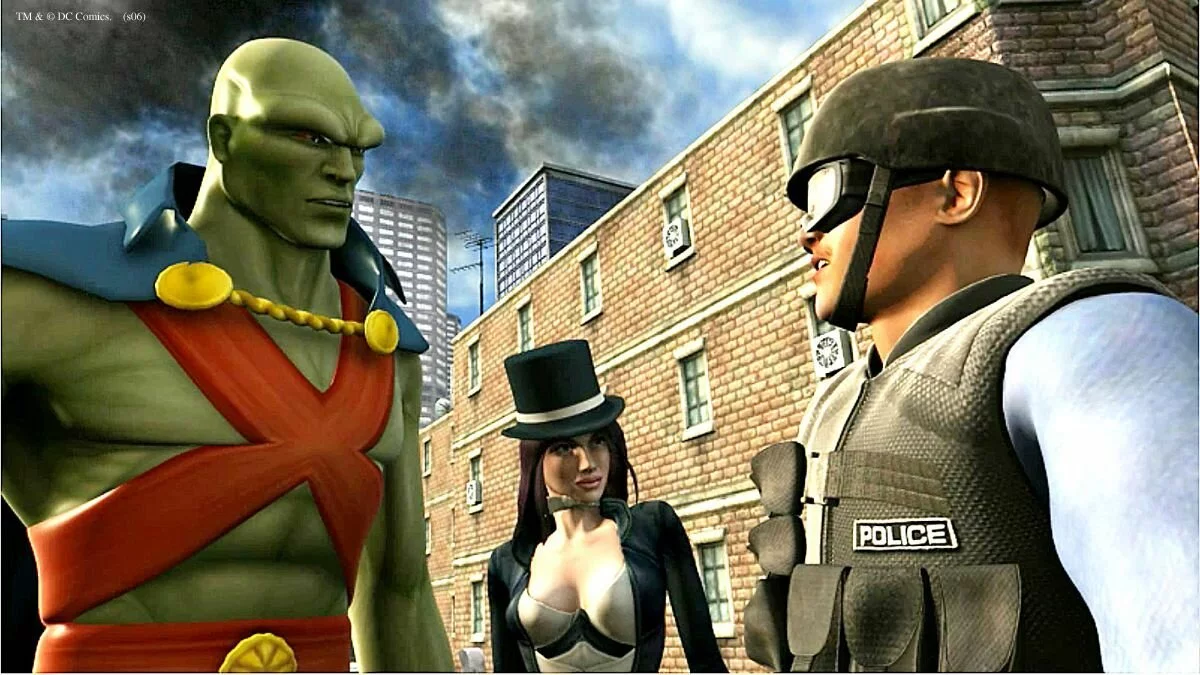 Скриншот из игры Justice League Heroes - 2