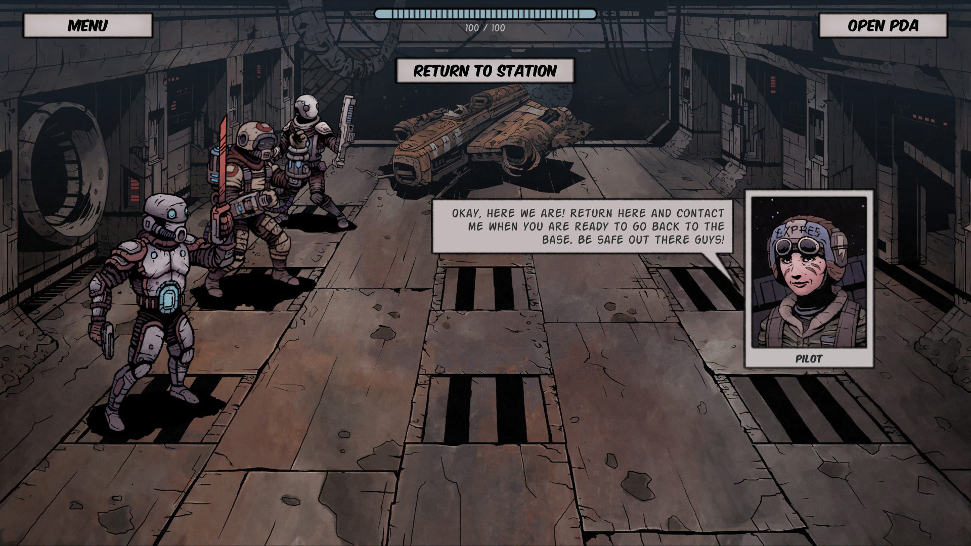 Скриншот из игры Deep Sky Derelicts - 2