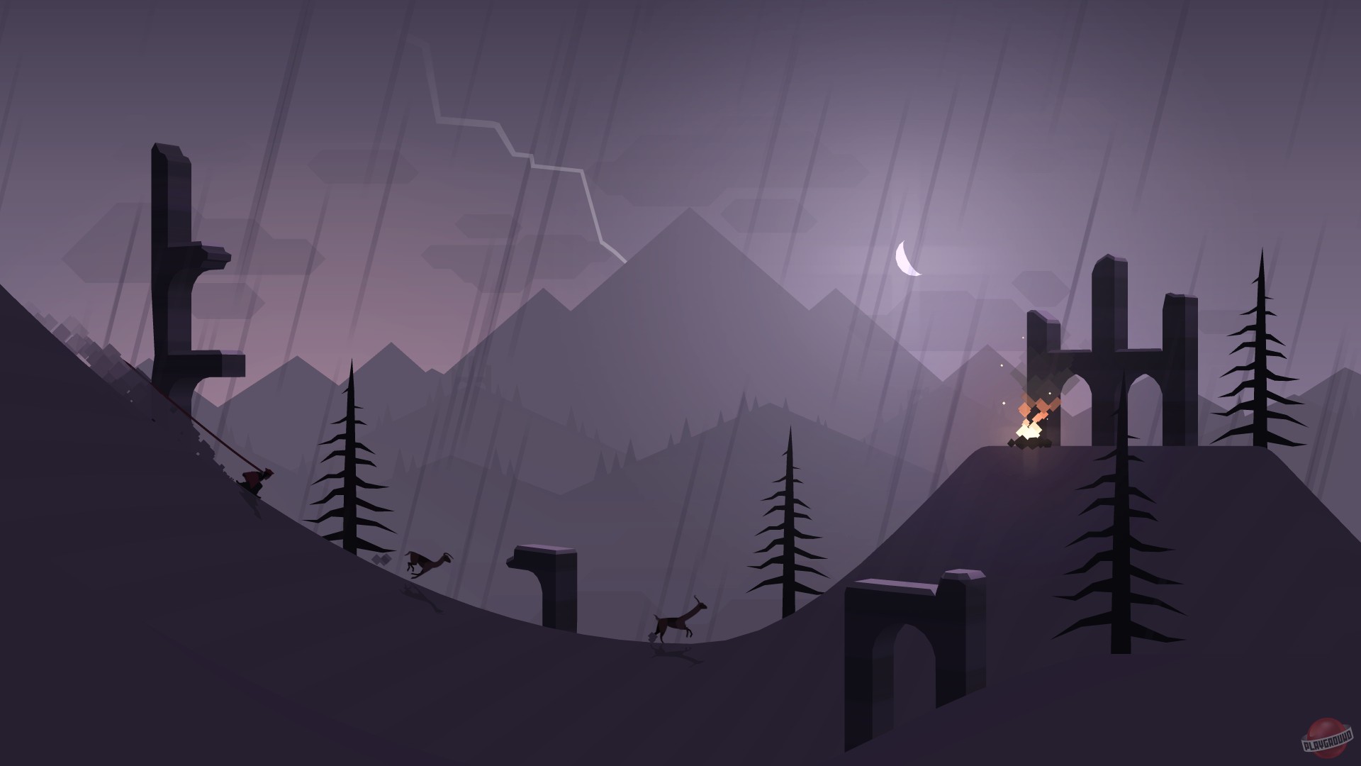 Скриншот из игры Alto's Adventure - 10