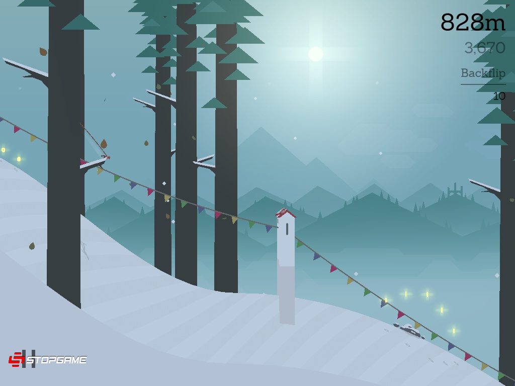 Скриншот из игры Alto's Adventure - 2