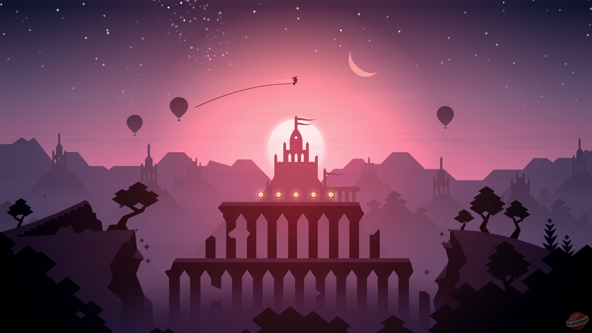 Скриншот из игры Alto's Odyssey - 2