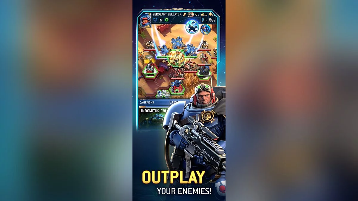 Скриншот из игры Warhammer 40,000: Tacticus - 14