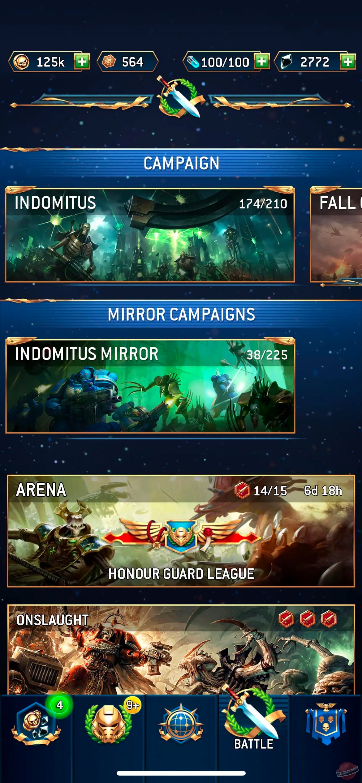 Скриншот из игры Warhammer 40,000: Tacticus - 6