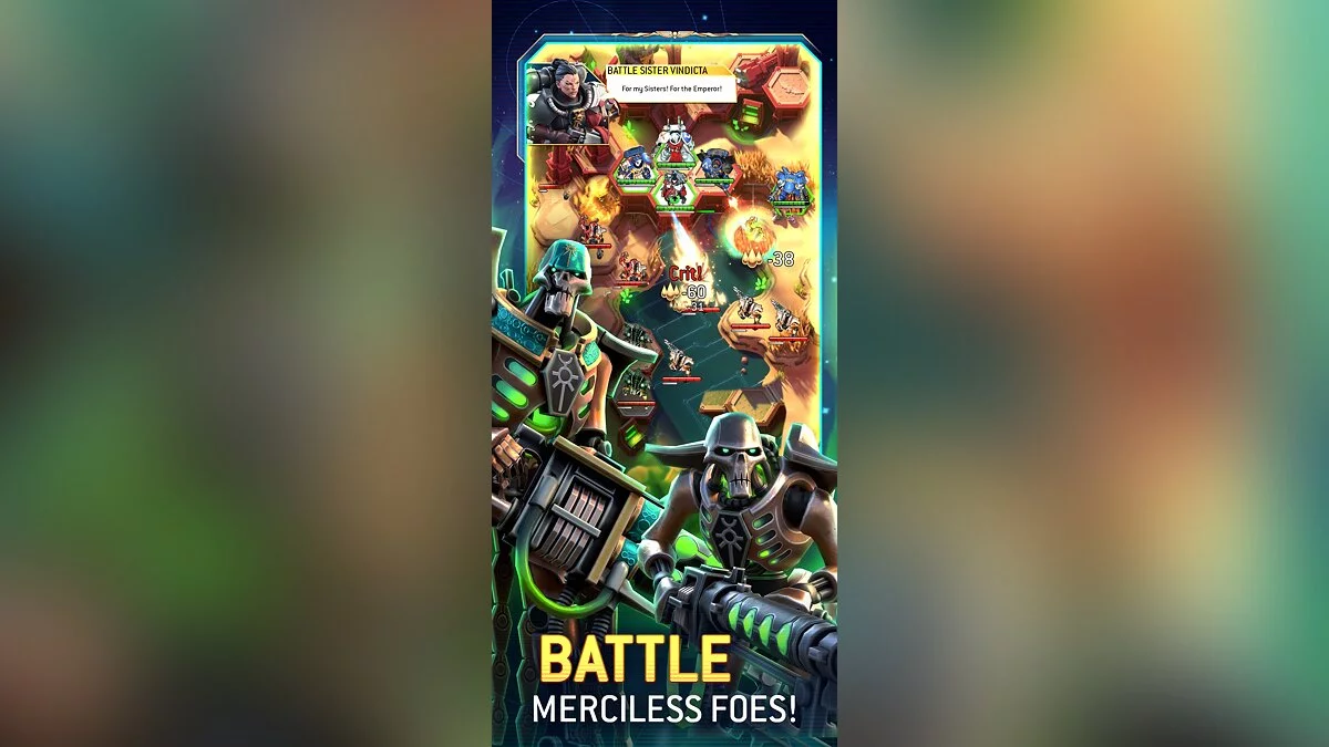 Скриншот из игры Warhammer 40,000: Tacticus - 2