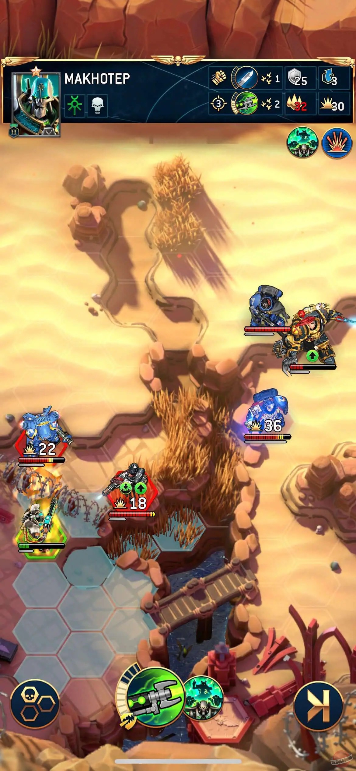 Скриншот из игры Warhammer 40,000: Tacticus - 25