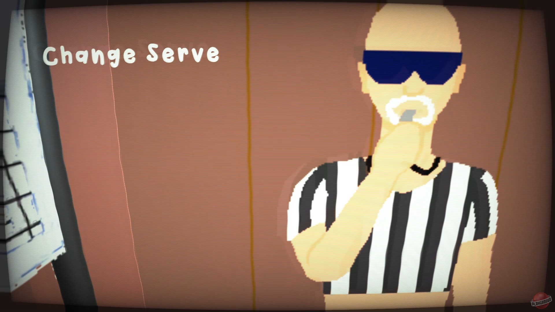 Скриншот из игры Retired Men's Nude Beach Volleyball League - 4