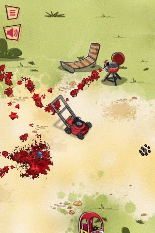 Скриншот из игры Mower Race - 1