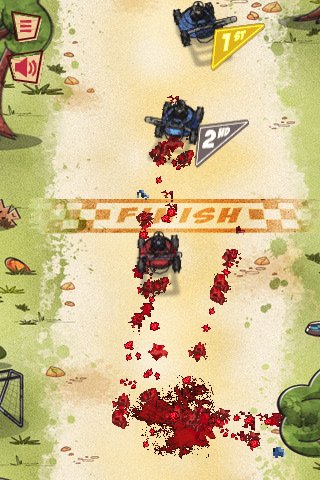 Скриншот из игры Mower Race - 4