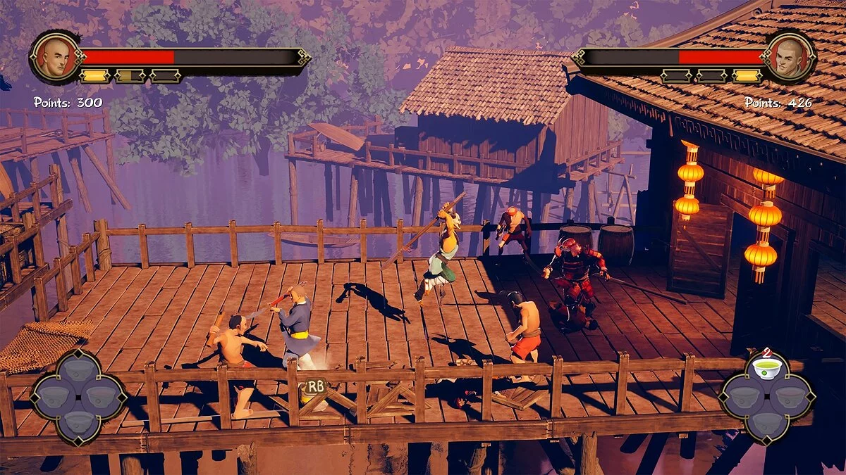 Скриншот из игры 9 Monkeys of Shaolin - 47