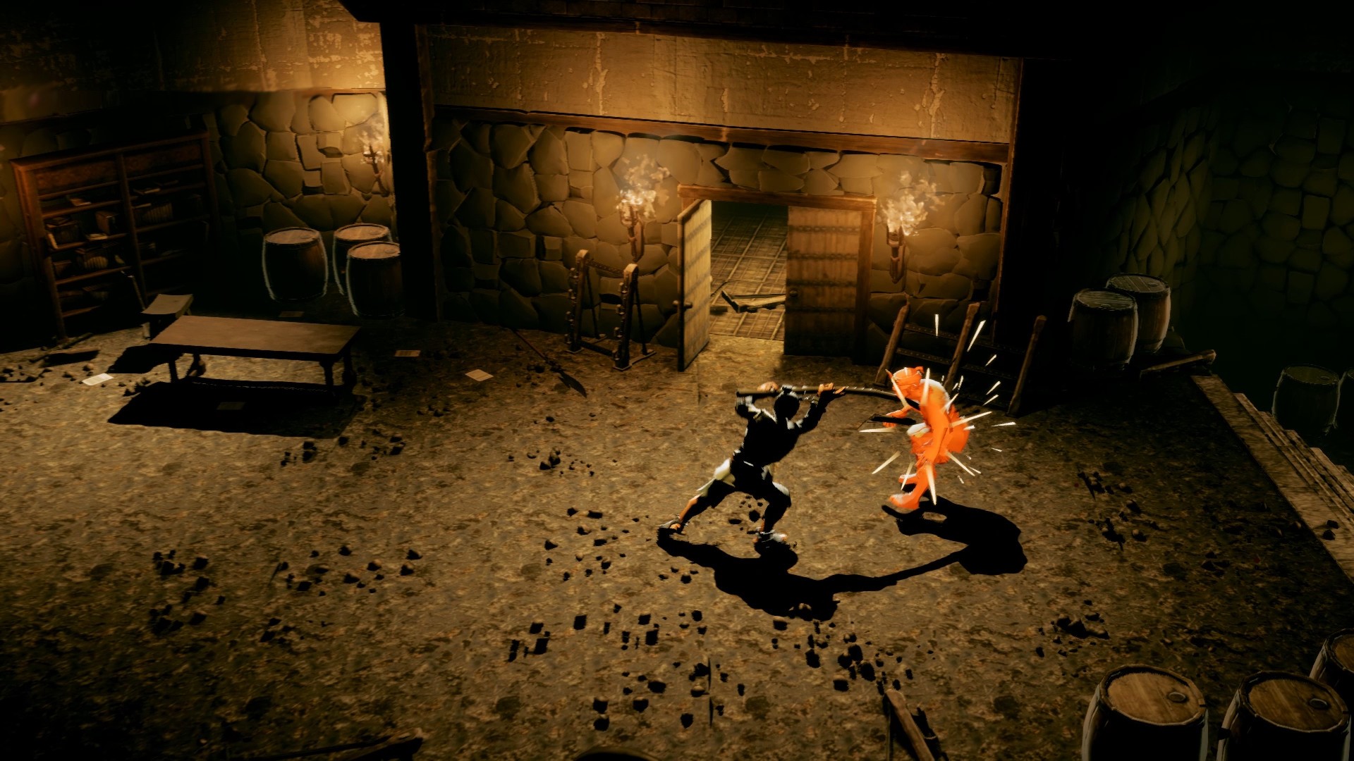 Скриншот из игры 9 Monkeys of Shaolin - 25