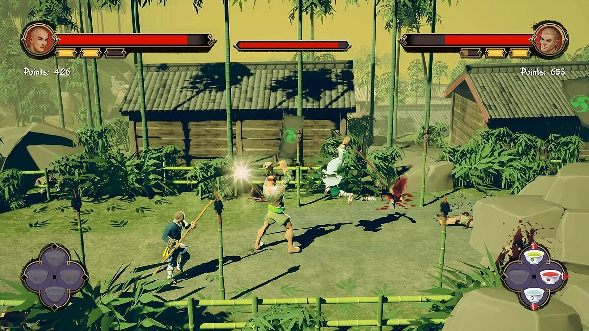 Скриншот из игры 9 Monkeys of Shaolin - 44