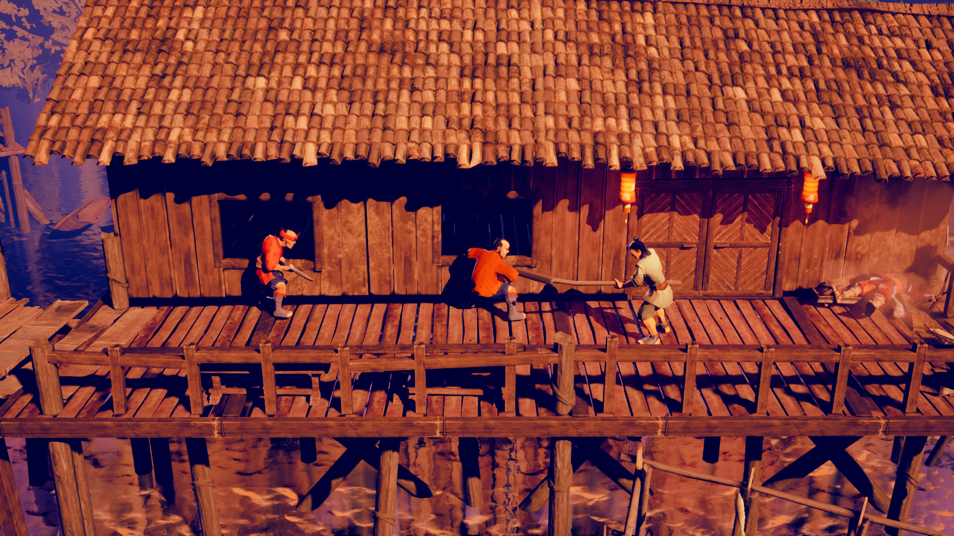 Скриншот из игры 9 Monkeys of Shaolin - 17