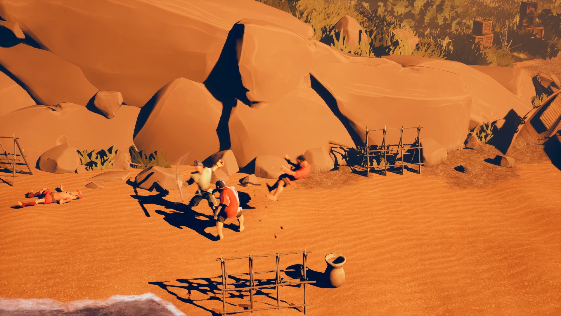 Скриншот из игры 9 Monkeys of Shaolin - 19