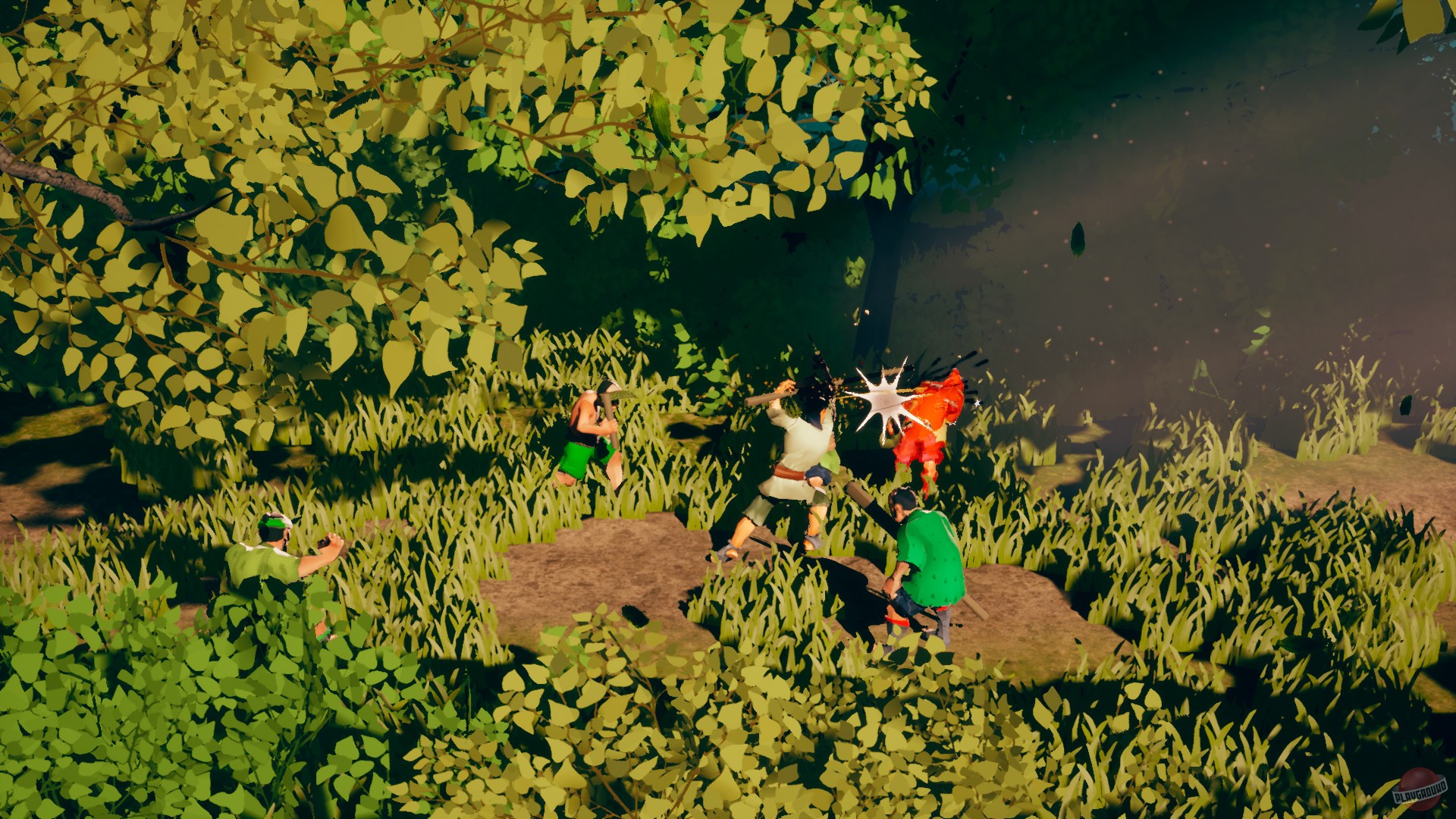 Скриншот из игры 9 Monkeys of Shaolin - 38