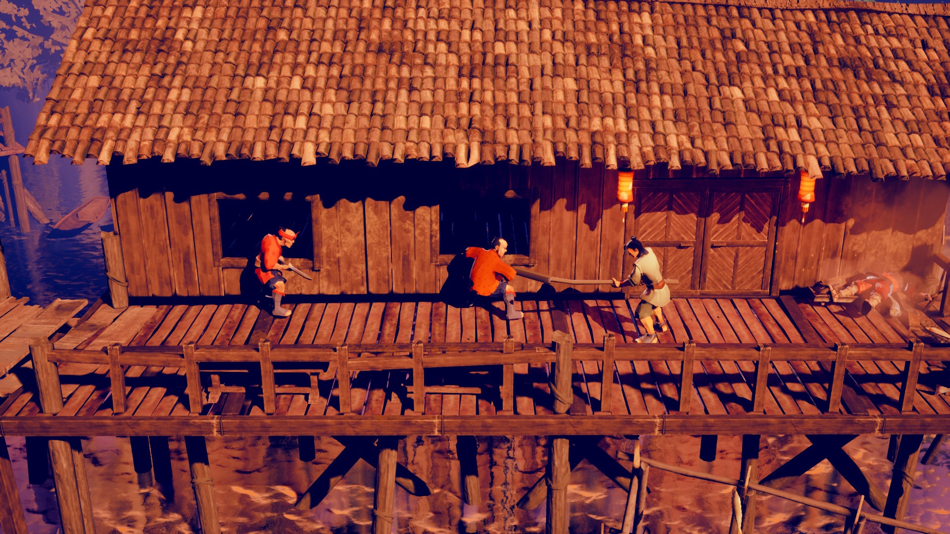 Скриншот из игры 9 Monkeys of Shaolin - 34