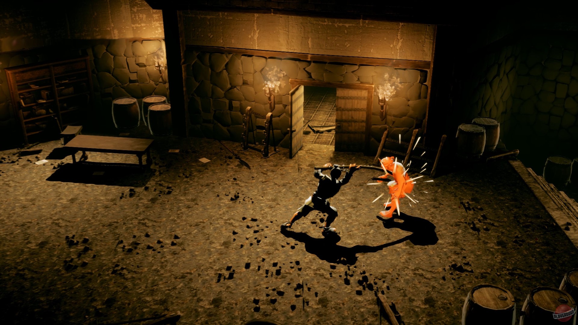 Скриншот из игры 9 Monkeys of Shaolin - 30