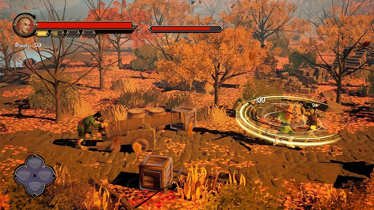 Скриншот из игры 9 Monkeys of Shaolin - 36