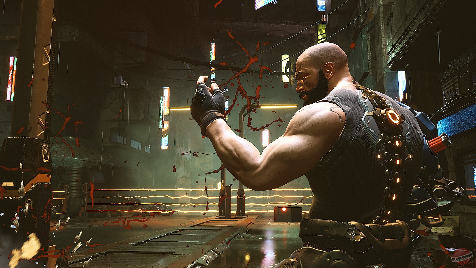 Скриншот из игры KIBORG - 3