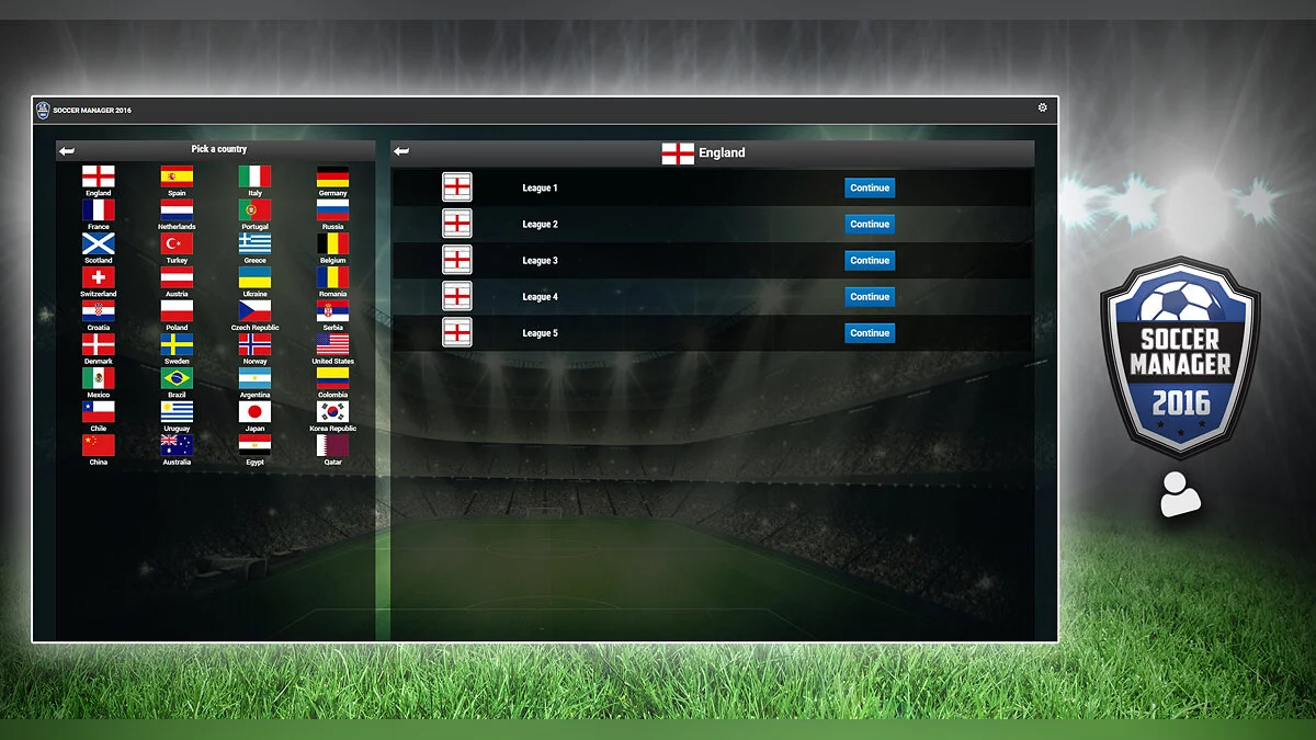 Скриншот из игры Soccer Manager 2016 - 20