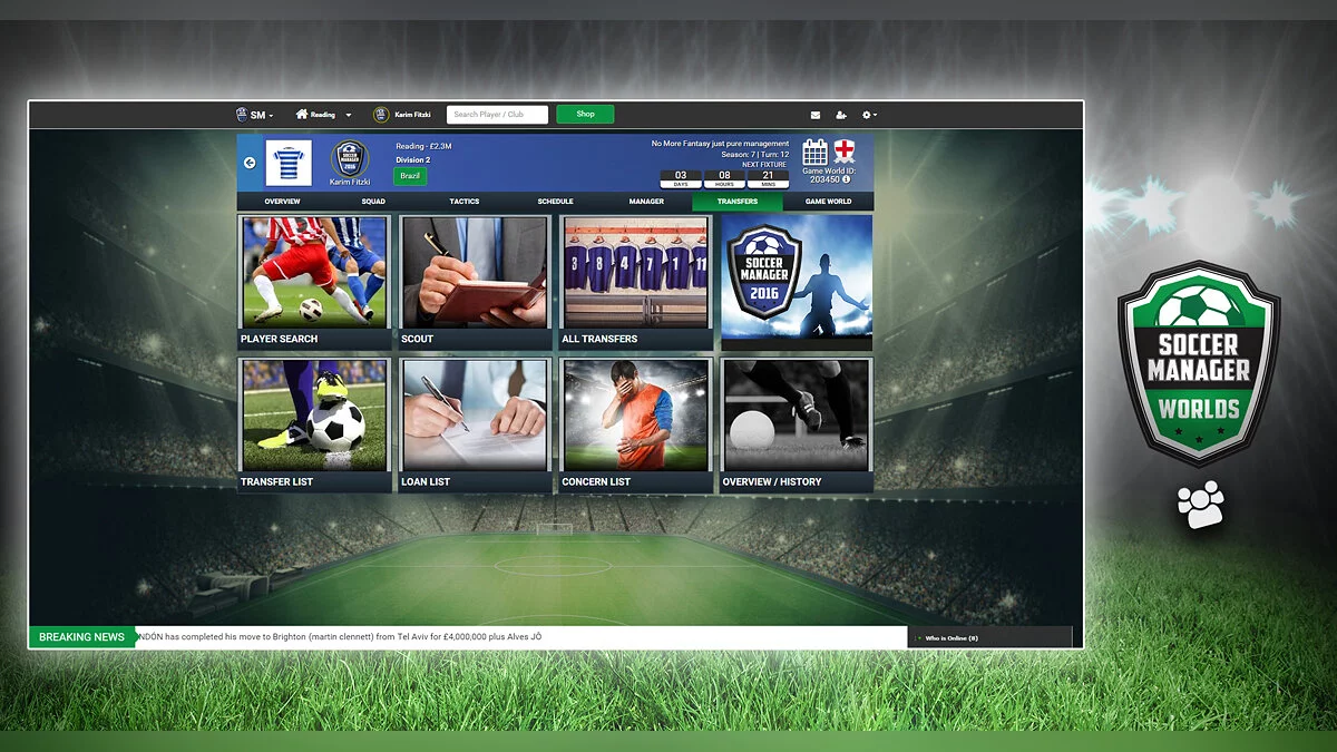 Скриншот из игры Soccer Manager 2016 - 8