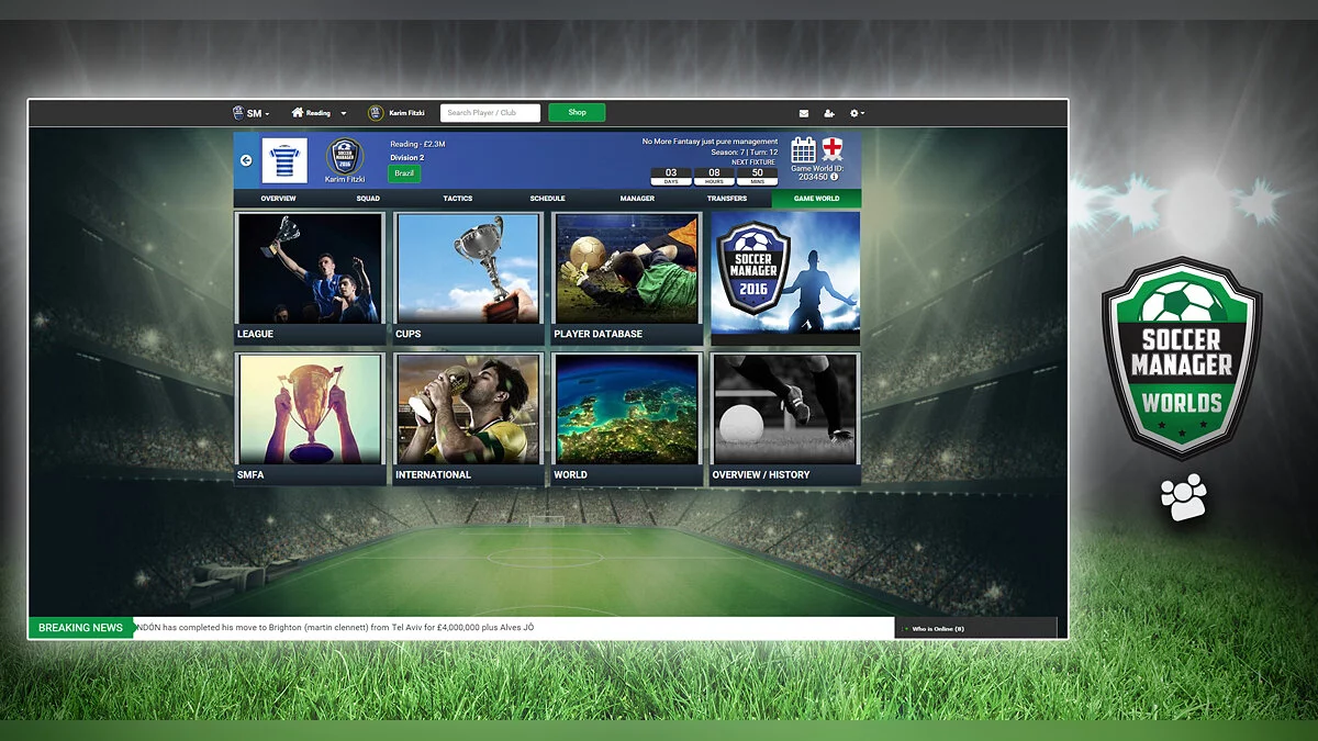 Скриншот из игры Soccer Manager 2016 - 10