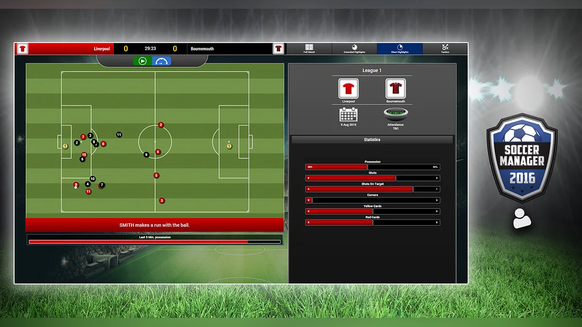 Скриншот из игры Soccer Manager 2016 - 11