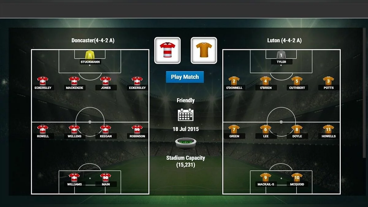 Скриншот из игры Soccer Manager 2016 - 19