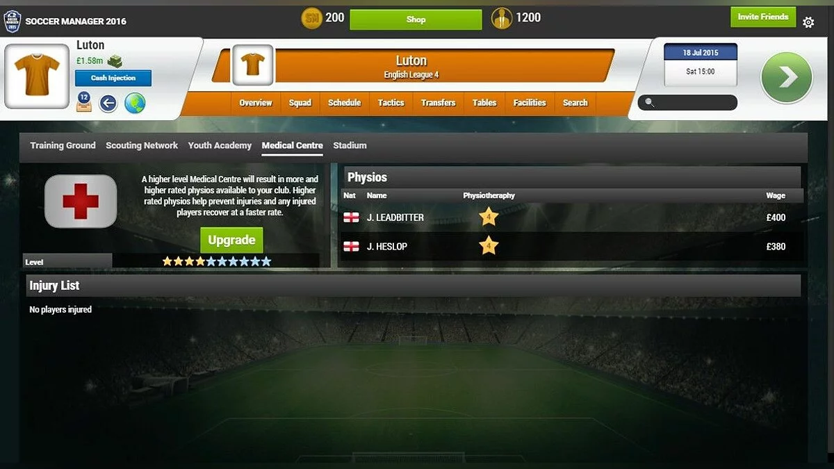 Скриншот из игры Soccer Manager 2016 - 6