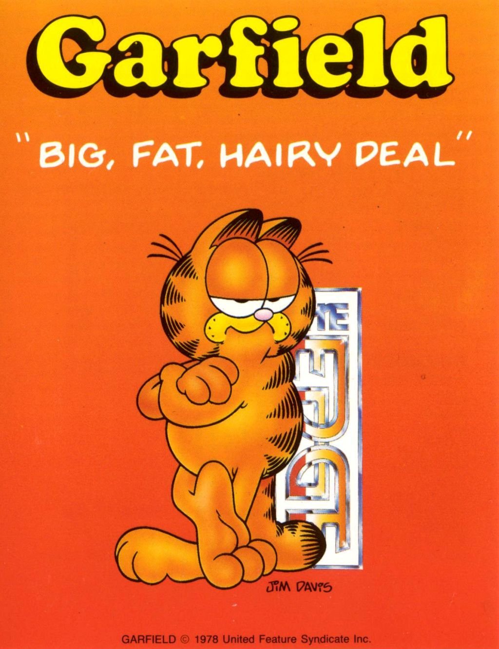 Обложка игры Garfield: Big, Fat, Hairy Deal