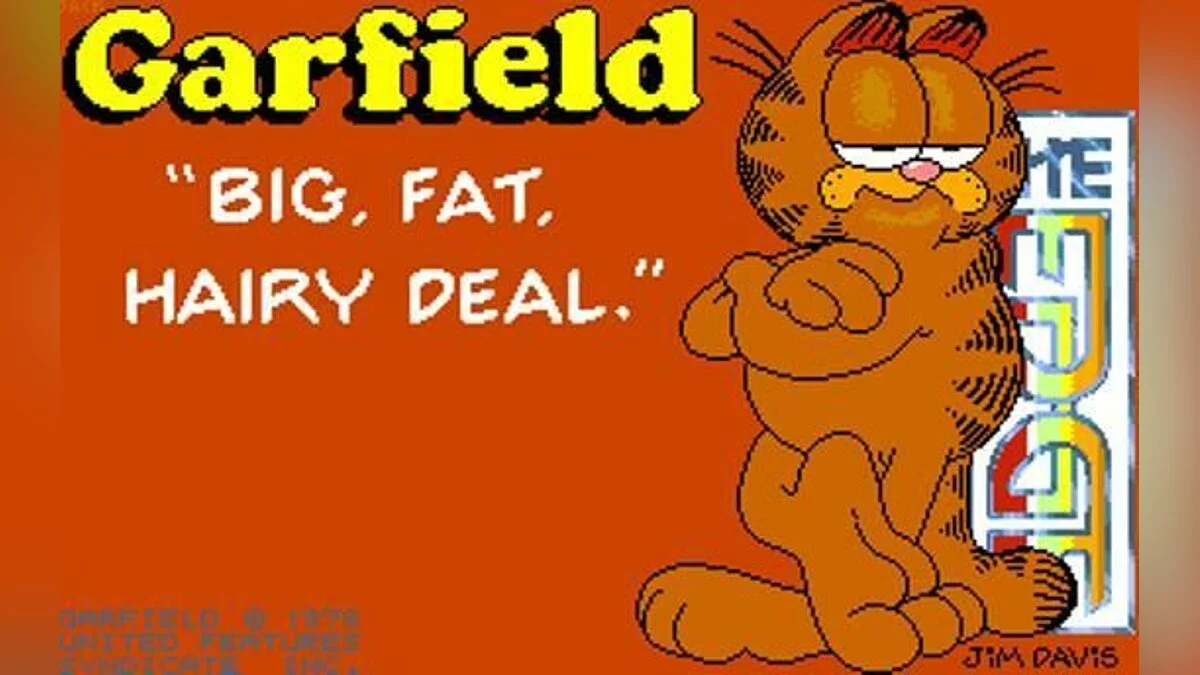 Скриншот из игры Garfield: Big, Fat, Hairy Deal - 8