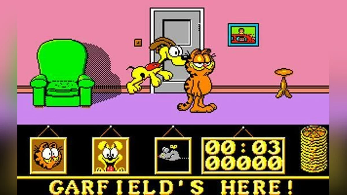 Скриншот из игры Garfield: Big, Fat, Hairy Deal - 6