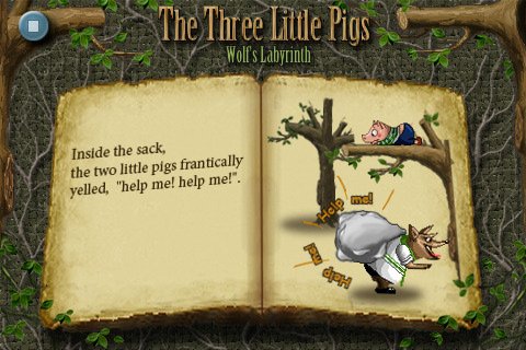 Скриншот из игры Three Little Pigs: Wolf's Labyrinth - 3