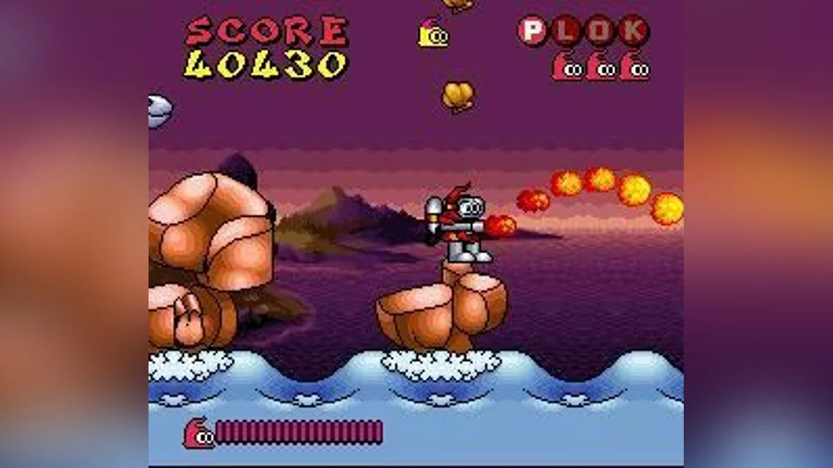 Скриншот из игры Plok - 8