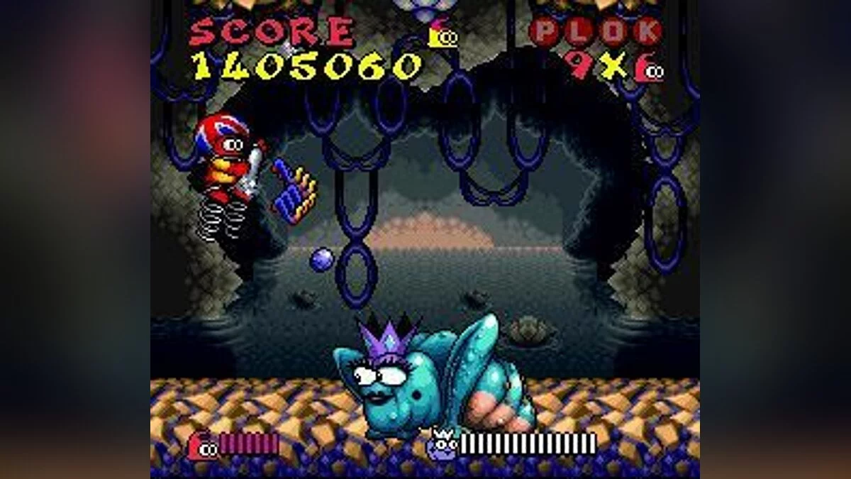 Скриншот из игры Plok - 3