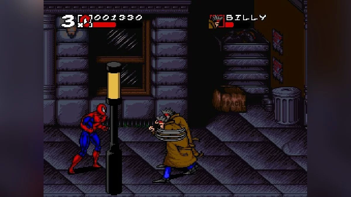 Скриншот из игры Spider-Man & Venom: Maximum Carnage - 1