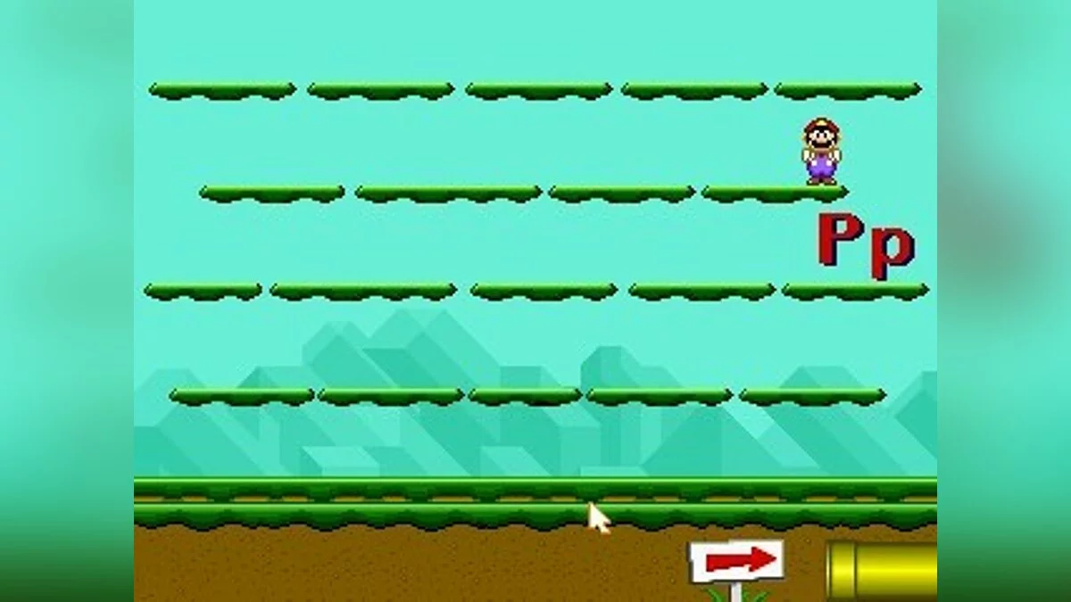 Скриншот из игры Mario's Early Years: Fun With Letters - 1