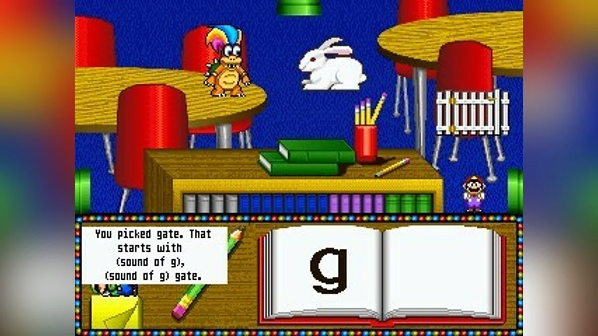 Скриншот из игры Mario's Early Years: Fun With Letters - 7