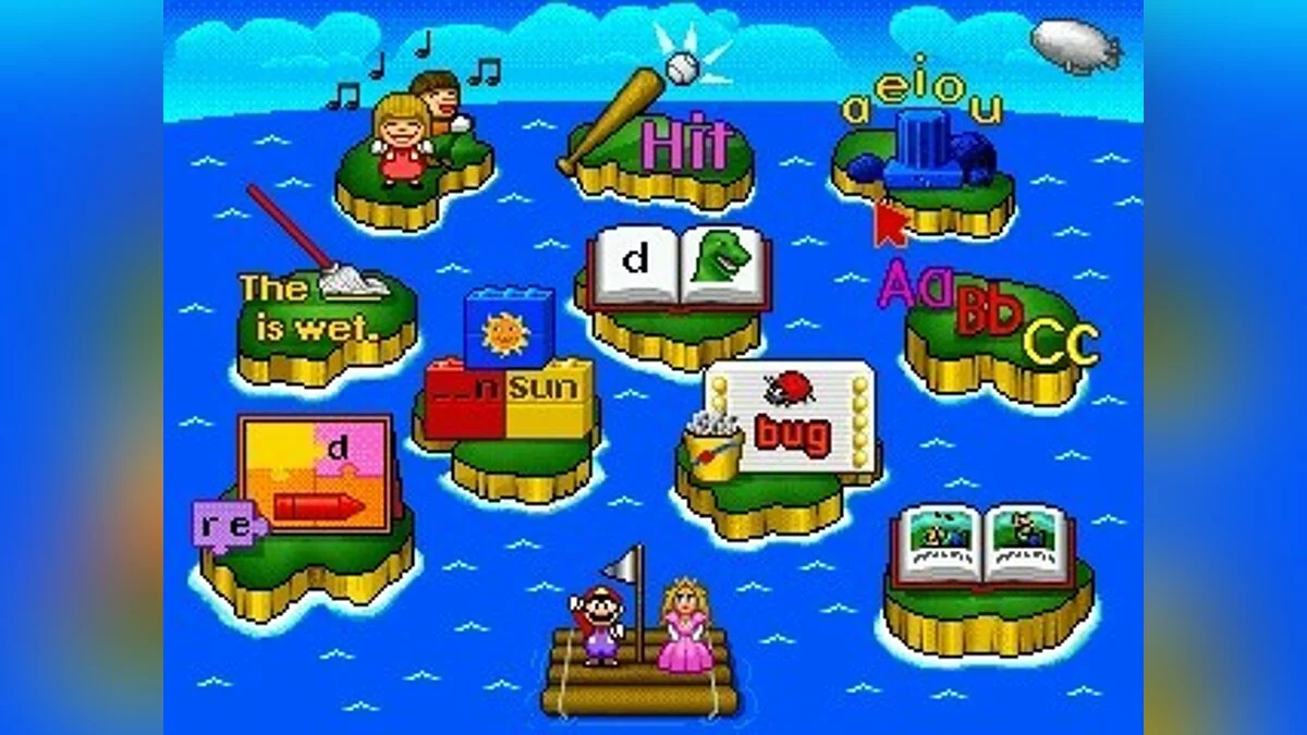 Скриншот из игры Mario's Early Years: Fun With Letters - 3