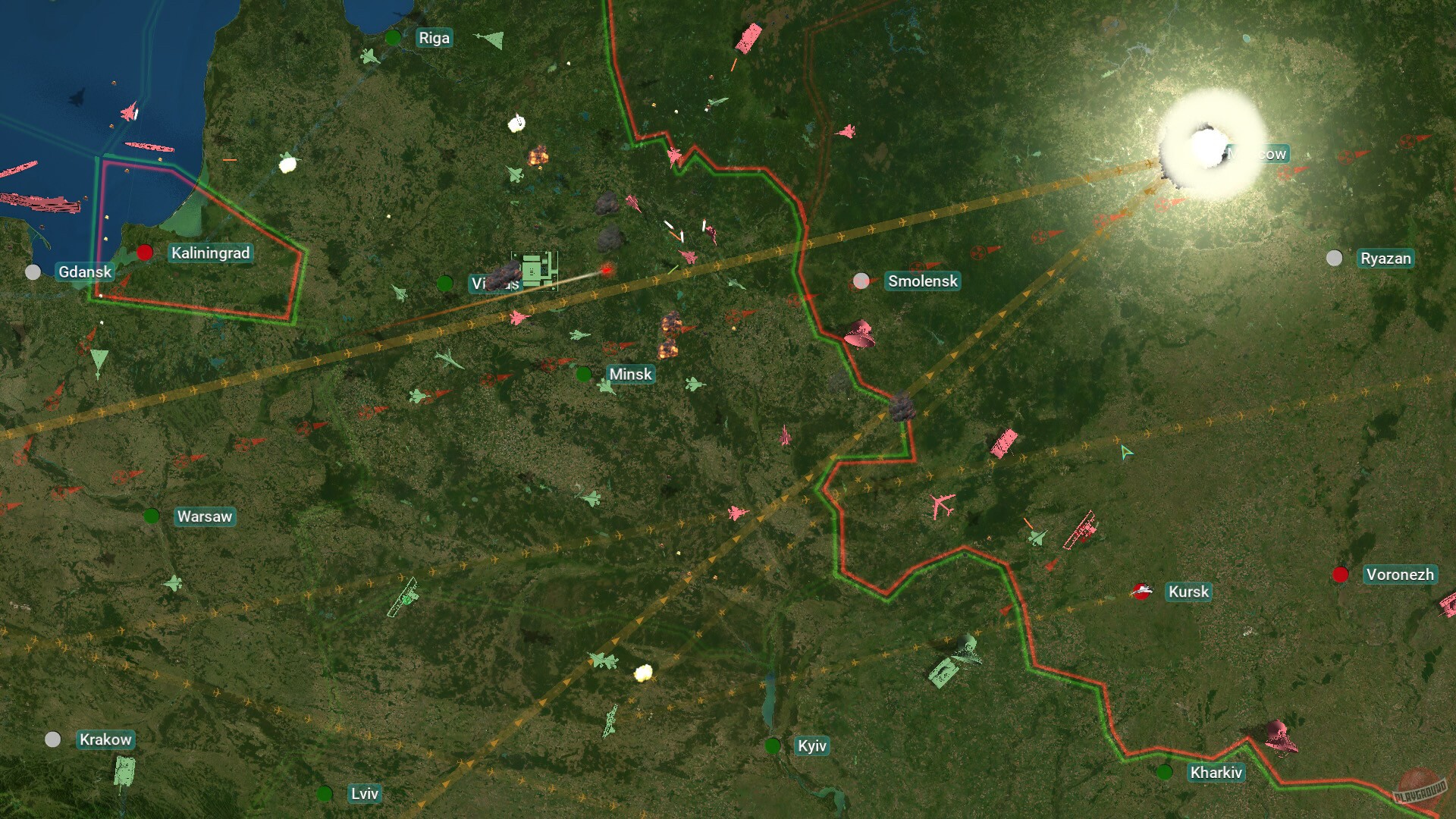 Скриншот из игры ICBM: Escalation - 3