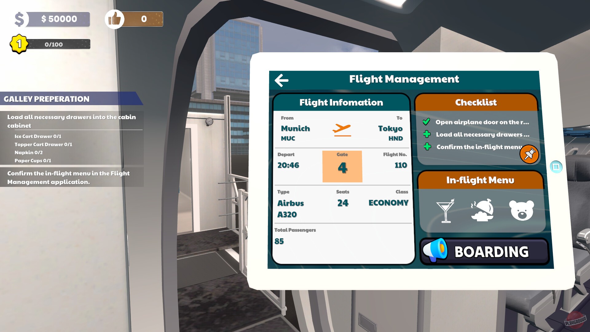 Скриншот из игры Cabin Crew Life Simulator - 7