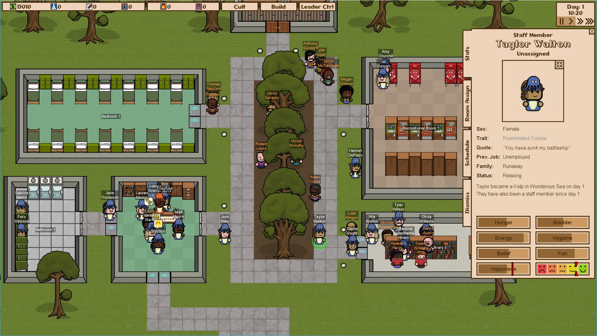 Скриншот из игры Honey, I Joined a Cult - 24