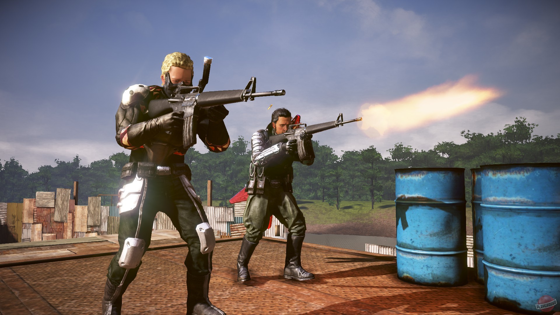 Скриншот из игры RockShot - 3