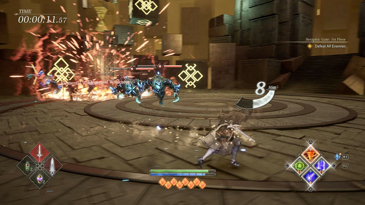 Скриншот из игры Valkyrie Elysium - 6