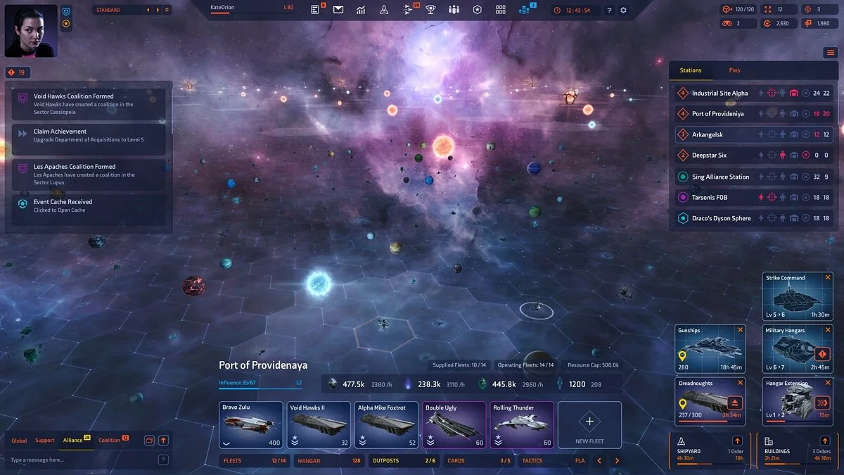 Скриншот из игры Starborne: Sovereign Space - 12