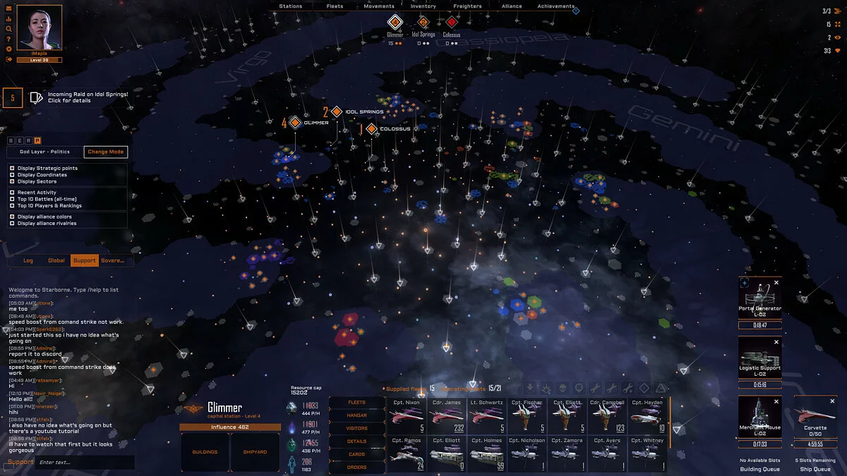 Скриншот из игры Starborne: Sovereign Space - 17