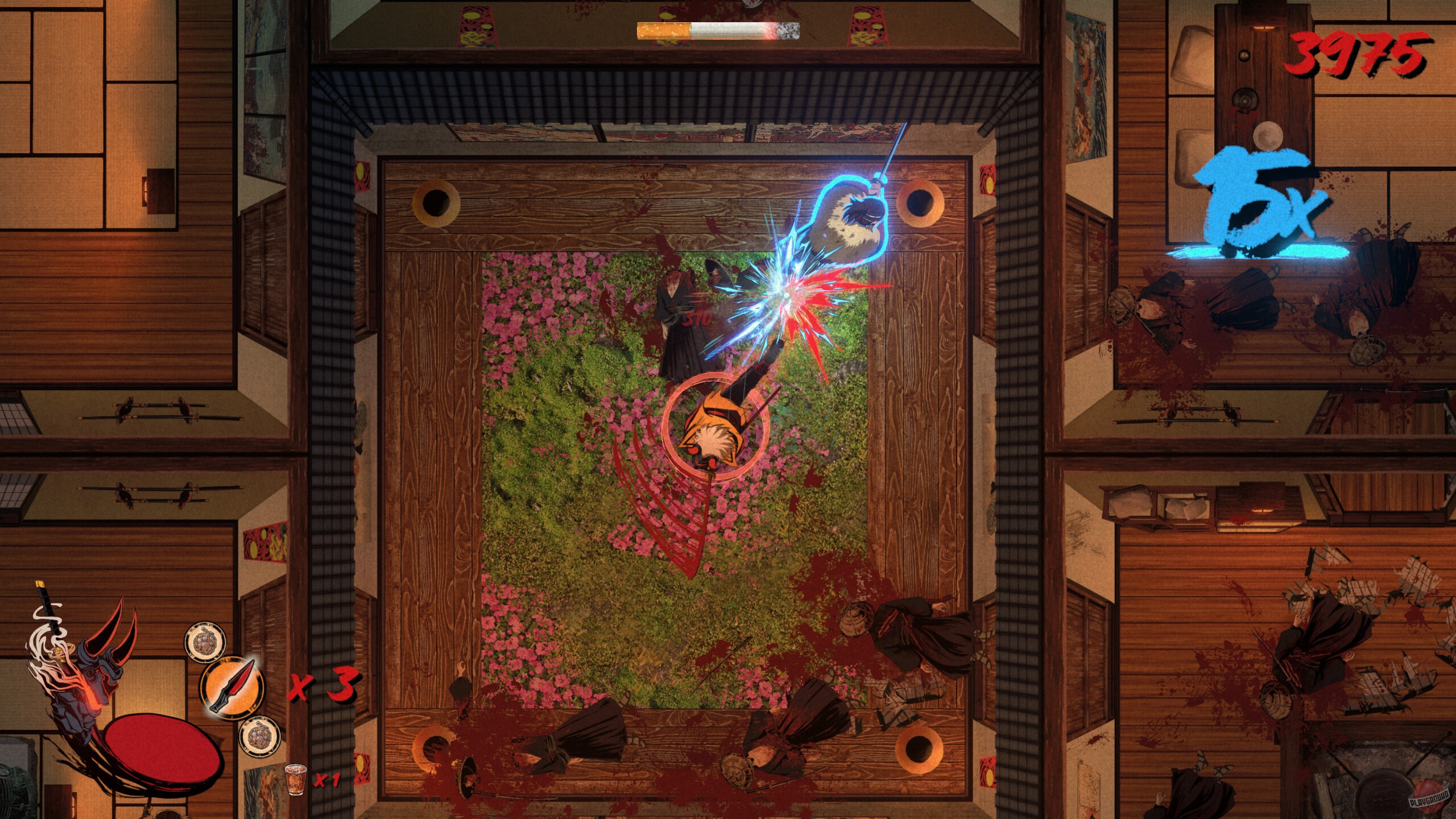 Скриншот из игры Sick Samurai - 1