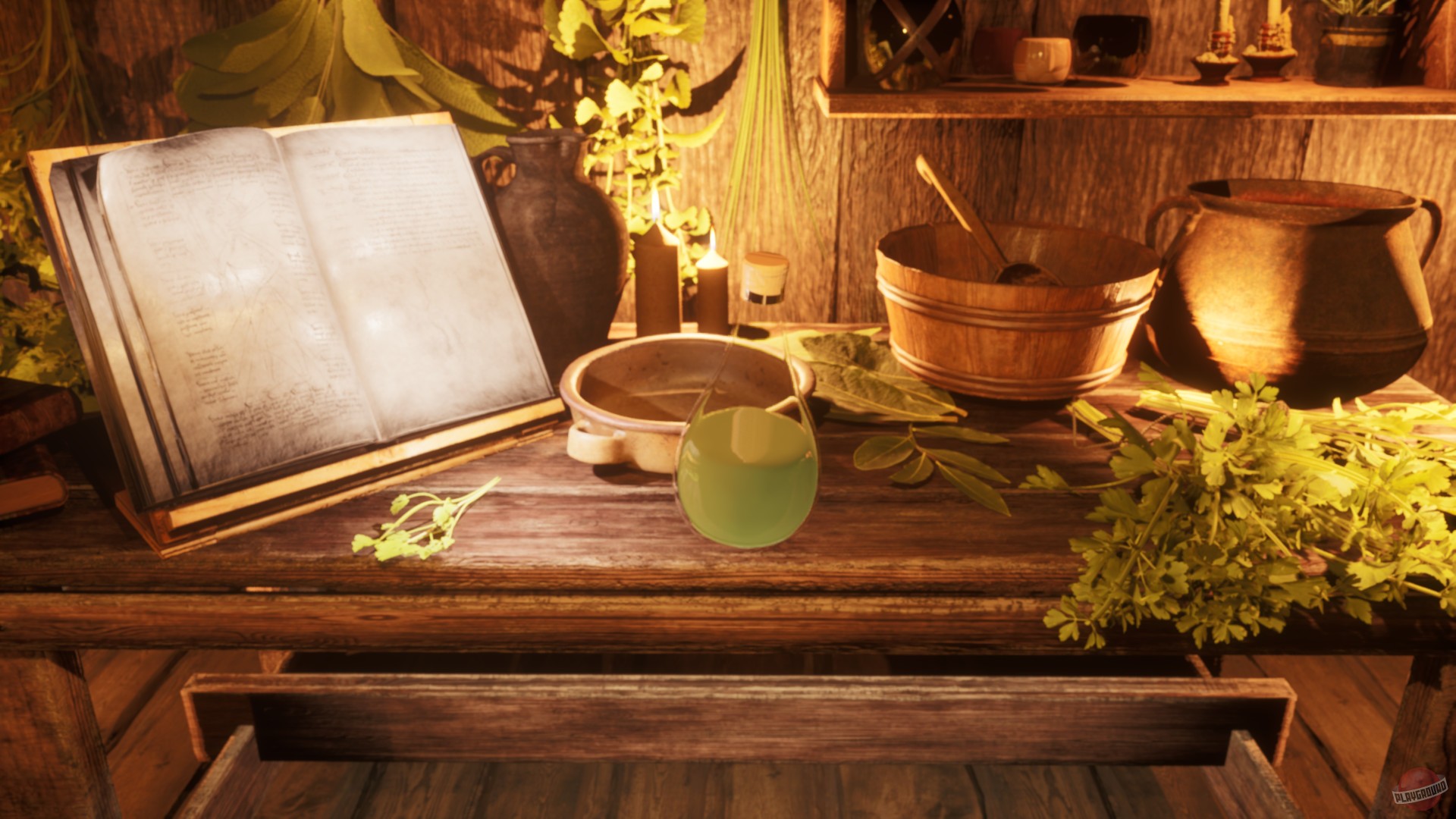 Скриншот из игры Monastery Builder - 1