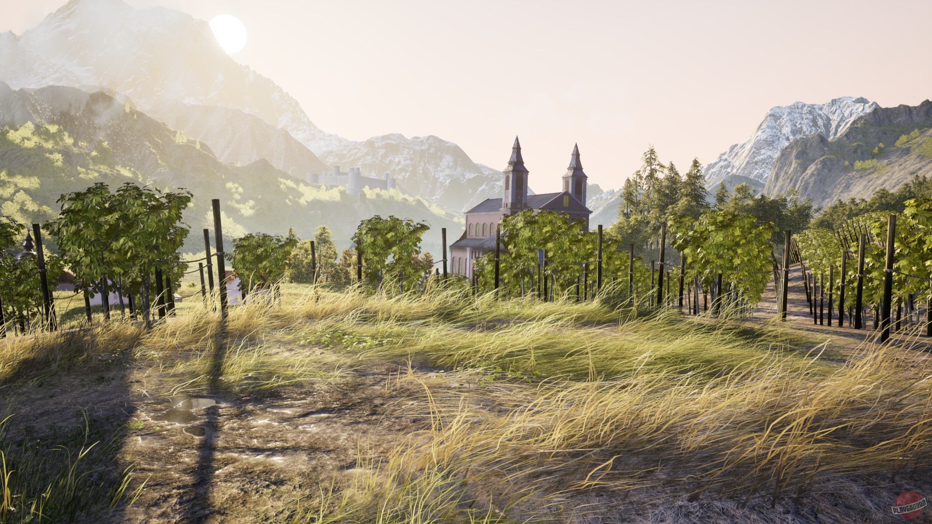 Скриншот из игры Monastery Builder - 2